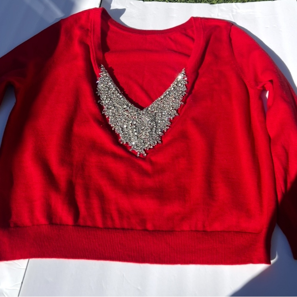 ba&sh Rouge Lady Pullover